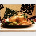 ���� � �������� / Duck with apples